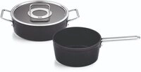 Fissler Topf-Set "Adamant" Set, Bratentopf 24 + Stielkasserolle 18cm oD, 2 Stk....