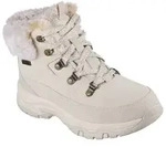 Winterboots SKECHERS "TREGO-SNOW WORRIES", Damen, Gr. 37, natur, Veloursleder, Schuhe