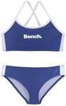 Bench. Bustier-Bikini mit gekreuzten Tr&auml;gern