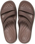 Pantolette CROCS "Getaway", Jungen, Gr. 41, braun, Obermaterial: 100% Gummi...