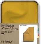 Schlafgut Bettbezug "Premium Bettbezug Knitted Jersey (1 St)" Ton-in-Ton