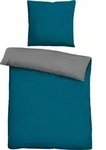 Bettwäsche BIBERNA Gr. 1, blau (blau, grau), B/L: 135cm x 200cm, Linon, B/L: 80cm x Bettwäsche BIBERNA Gr. 1, blau (blau, grau), B/L: 135cm x 200cm, Linon, B/L: 80cm x