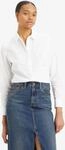Levis Hemdbluse "The Classic" Kleine Logo-Stickerei auf der Brust