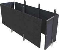Skanholz Carport-Ger&auml;teraum "Abstellraum C5" aus Profilschalung