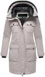 Winterjacke NAVAHOO "Eissturm 14", Damen, Gr. S (36), grau (hellgrau), Material: 100%
