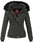Navahoo Steppjacke "Chloe" hochwertige Winterjacke mit abnehmbarer Kapuze