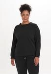 Sweatshirt Q BY ENDURANCE "Reilily", Damen, Gr. 44, schwarz (schwarz, schwarz), 65%