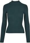 Rundhalspullover URBAN CLASSICS "Urban Classics Damen Ladies Rib Knit Turtelneck