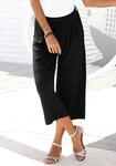 LASCANA Culotte in 7/8-L&auml;nge und Bindeg&uuml;rtel, leichte Jerseyhose, casual-sommerlich