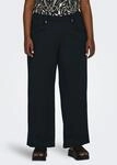 ONLY CARMAKOMA Jerseyhose "CARSANIA BUTTON PANT JRS PNT NOOS"