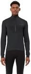 VAUDE Radtrikot "MENS KURO HALFZIP LS TRICOT" f&uuml;r Radsport, mit zwei offenen