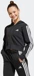 Kapuzensweatshirt ADIDAS SPORTSWEAR "ESSENTIALS KIDS", M&auml;dchen, Gr. 170,