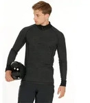Funktionsshirt WHISTLER "Bishop", Herren, Gr. S, grau (dunkelgrau, meliert), 45%