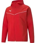 Allwetterjacke PUMA "TEAMRISE ALL WEATHER JACKET", Herren, Gr. XXL, rot (puma rot,
