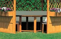 promadino Garten-Essgruppe f&uuml;r Pavillon "Marburg"