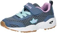 Hallenschuh LICO "Sportschuh Bronte VS", M&auml;dchen, Gr. 25, grau, Synthetik, Schuhe