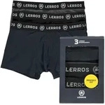 Boxershorts LERROS "Boxershorts Multicolor 3er Pack", Herren, Gr. S, schwarz...