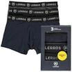 Boxershorts LERROS "Boxershorts Multicolor 3er Pack", Herren, Gr. S, schwarz (mix