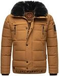 Stone Harbour Steppjacke "Witas" mit Kapuze gesteppte Herren Winterjacke mit