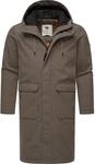 Wintermantel RAGWEAR "Mr Them Long", Herren, Gr. S (48), braun (mokka),...