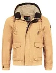 Winterjacke ALESSANDRO SALVARINI "ASRigio", Herren, Gr. S, braun (coffee),