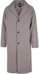 Cabanjacke URBAN CLASSICS "Urban Classics Herren Long Coat", Herren, Gr. M, wolfgrau,