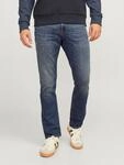 Jack & Jones Regular-fit-Jeans "JJICLARK im Used-Look, Stretchkomfort und niedrige