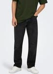 ONLY & SONS Regular-fit-Jeans "ONSEDGE STRAIGHT BROMO 0017 DOT DNM NOOS"