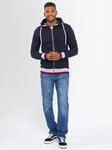 Alessandro Salvarini Sweatjacke "ASRevellio" mit gro&szlig;er Kapuze