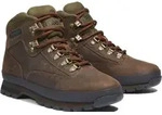 Wanderschuh TIMBERLAND "Euro Hiker F/L", Herren, Gr. 42, braun (dunkelbraun), Leder,
