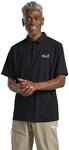 Poloshirt JACK WOLFSKIN "DELGAMI POLO M", Herren, Gr. XL (54/56), schwarz,