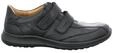 Sneaker JOMOS "Klettslipper", Herren, Gr. 47, schwarz, Obermaterial: 100% Rindsleder