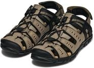 Geox Sandale "UOMO SANDAL STRADA C", Sommerschuh, Klettschuh, Outdoorsandale, mit