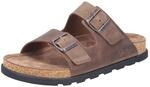 Rieker Pantolette Sommerschuh, Strandschuh, Hausschuh mit bequemem Fu&szlig;bett