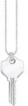 Kette mit Anh&auml;nger THOMAS SABO "Schl&uuml;ssel, KE2129-001-21-L45V" Gr. 45, silber