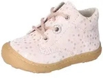 Lauflernschuh PEPINO BY RICOSTA "DOTS WMS: Mittel", Baby, Gr. 25, rosa (rosa