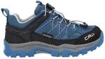 Wanderschuh CMP "KIDS RIGEL LOW WP TREKKING SHOES", Kinder, Gr. 30, blau (ocean),