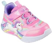 Skechers Lauflernschuh "UNICORN CHASER LIGHTS" Babyschuh, Blinkschuh m. Einhornmotiv,