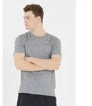 Funktionsshirt ENDURANCE "Abdon", Herren, Gr. S, grau (hellgrau, meliert), 95%