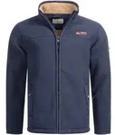 Fleecejacke ARCTIC SEVEN "ASZeroo", Herren, Gr. M, blau (navy), Obermaterial: 100%