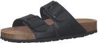 Pantolette TAMARIS, Damen, Gr. 37, schwarz, Lederimitat, unifarben, Basic, Schuhe