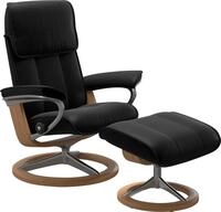 Stressless Relaxsessel "Admiral" Set, Relaxsessel inkl. Hocker, mit Signature Base,
