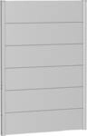 Biohort Sichtschutzelement 6 Metall-Paneele und 2 F&uuml;hrungsschienen, LxH: 96x137 cm