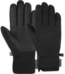 Skihandschuhe REUSCH "Fergus GORE-TEX", Damen, Gr. 7, schwarz, 88% Polyester, 11%