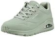 Sneaker SKECHERS "Skechers Sneaker Lederimitat", Damen, Gr. 36, gr&uuml;n, Lederimitat,