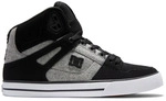 Sneaker DC SHOES "Pure High-Top", Herren, Gr. 15, grau, Schuhe Sneaker