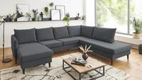ATLANTIC home collection Wohnlandschaft "Rekvik U-Form" mit...
