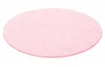 Hochflor-Teppich AYYILDIZ TEPPICHE "Life Shaggy 1500" Gr. 10, pink, H:30mm &Oslash;:200cm,