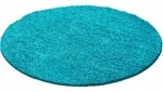 Hochflor-Teppich AYYILDIZ TEPPICHE "Life Shaggy 1500" Gr. 10, blau (t&uuml;rkis), H:30mm