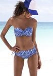 Elbsand B&uuml;gel-Bandeau-Bikini-Top "Letra" mit tollem Wording